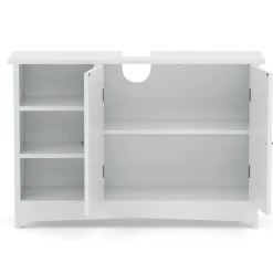 Waschbeckenunterschrank FONTANA 90 x 30 x 60 cm weiss