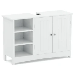 Waschbeckenunterschrank FONTANA 90 x 30 x 60 cm weiss
