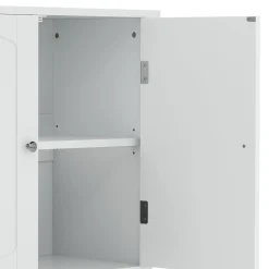 Waschbeckenunterschrank FONTANA 90 x 30 x 60 cm weiss