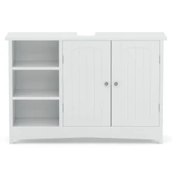 Waschbeckenunterschrank FONTANA 90 x 30 x 60 cm weiss
