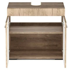 Waschbeckenunterschrank SIMONA 60 x 34 x 56 cm hellbraun