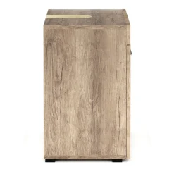 Waschbeckenunterschrank SIMONA 60 x 34 x 56 cm hellbraun