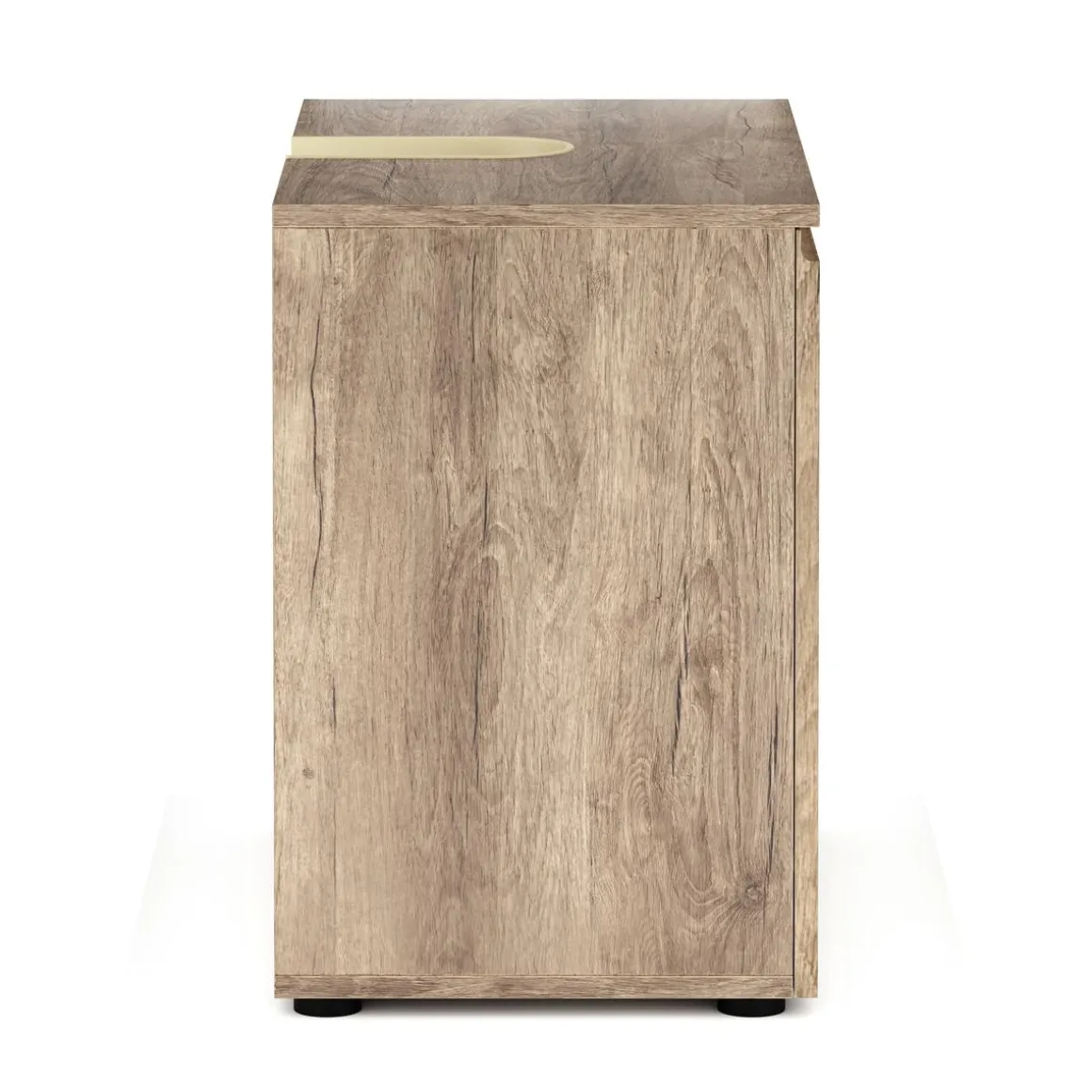 Waschbeckenunterschrank STEFAN 60 x 35 x 54 cm hellbraun