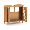 Waschbeckenunterschrank Walnussholz 66 x 29 x 61 cm