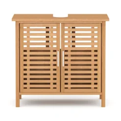 Waschbeckenunterschrank Walnussholz 66 x 29 x 61 cm