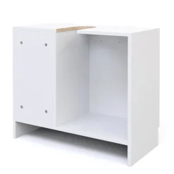 Waschbeckenunterschrank 63 x 30 x 54 cm weiss