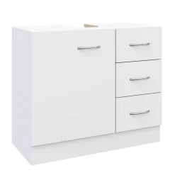 Waschbeckenunterschrank 63 x 30 x 54 cm weiss