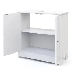 Waschbeckenunterschrank 60 x 29 x 60 cm weiss