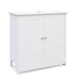 Waschbeckenunterschrank 60 x 29 x 60 cm weiss