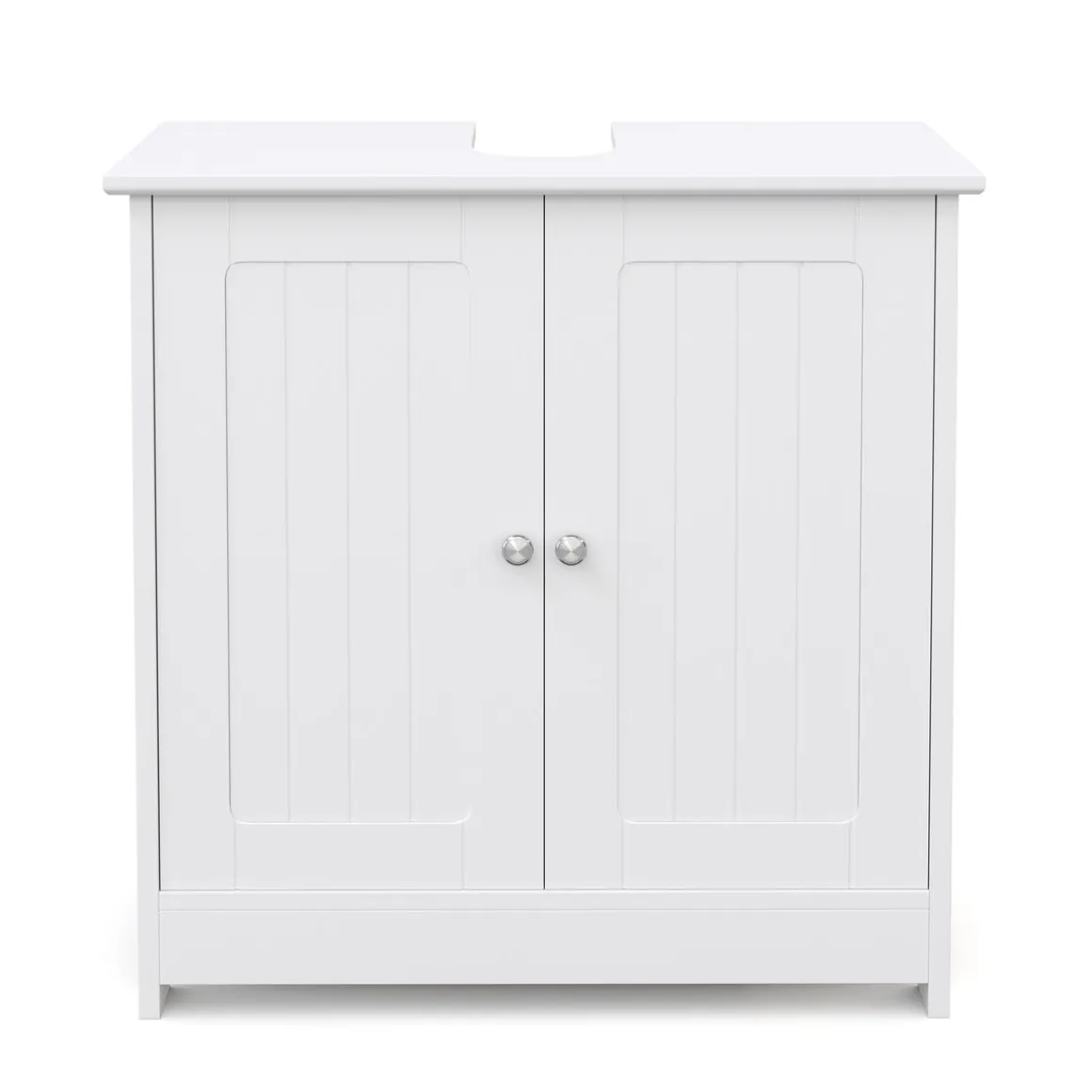 Waschbeckenunterschrank 60 x 29 x 60 cm weiss