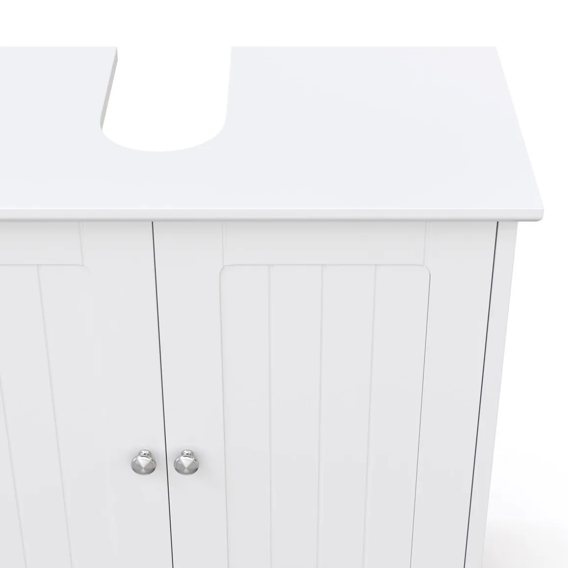 Waschbeckenunterschrank 60 x 29 x 60 cm weiss