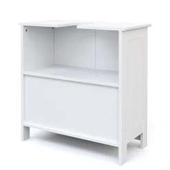 Waschbeckenunterschrank 60 x 29 x 60 cm weiss