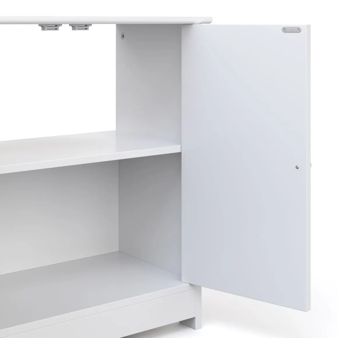 Waschbeckenunterschrank 60 x 29 x 60 cm weiss