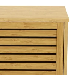 Waschmaschinenschrank Bambus SUSU 176 x 70 x 23 cm natur