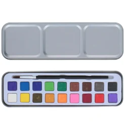 Wasserfarben Malkasten 18 Farben