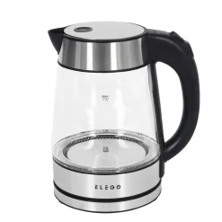 Wasserkocher Glas mit LED 1.7L