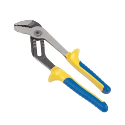Wasserpumpenzange Stahl 25 cm blau/gelb