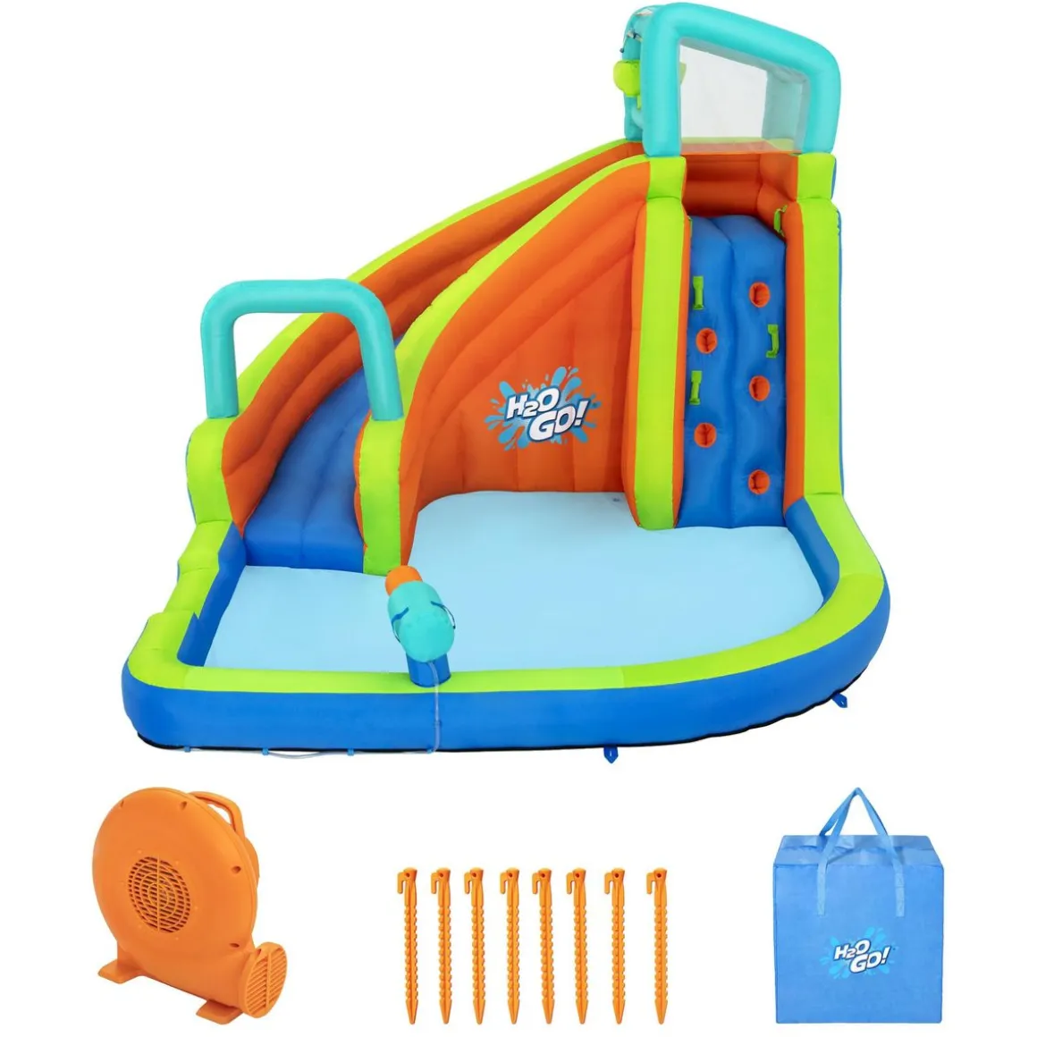 Wasserrutschbahn Turbo Splash H2OGO! 365 x 320 x 270 cm
