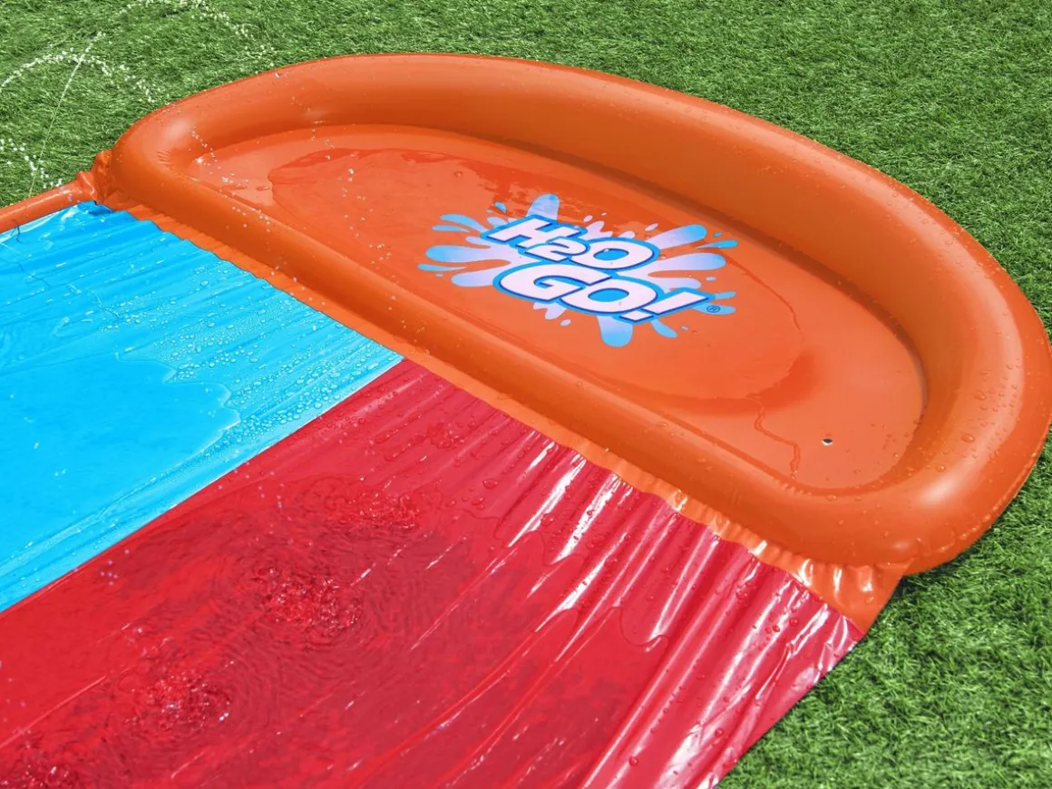 Wasserrutsche Tsunami Splash Ramp Double Slide H2OGO!