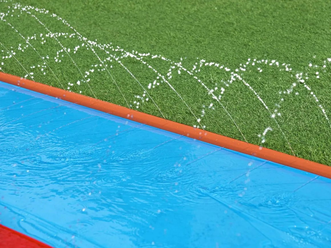 Wasserrutsche Tsunami Splash Ramp Double Slide H2OGO!