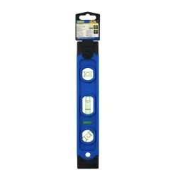 Wasserwaage magnetisch 22.5 cm blau/schwarz