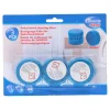 WC-Tabs 3er Set blau