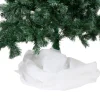 Weihnachtsbaumdecke 120 x 90 cm weiss