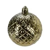 Weihnachtskugel Set 6 cm 35-teilig gold