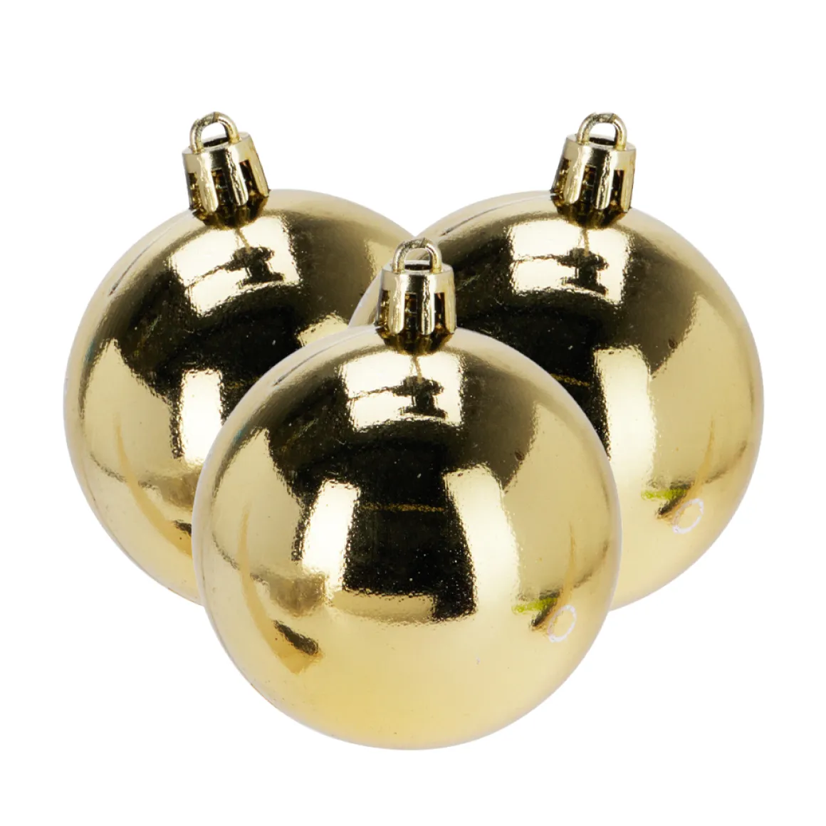 Weihnachtskugel Set 70-teilig gold