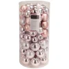 Weihnachtskugel Set 100-teilig rosa