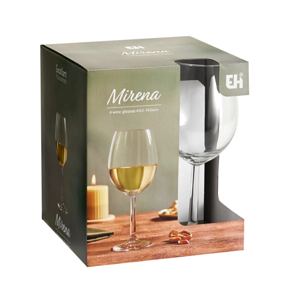 Weinglas 4er Set 430 ml
