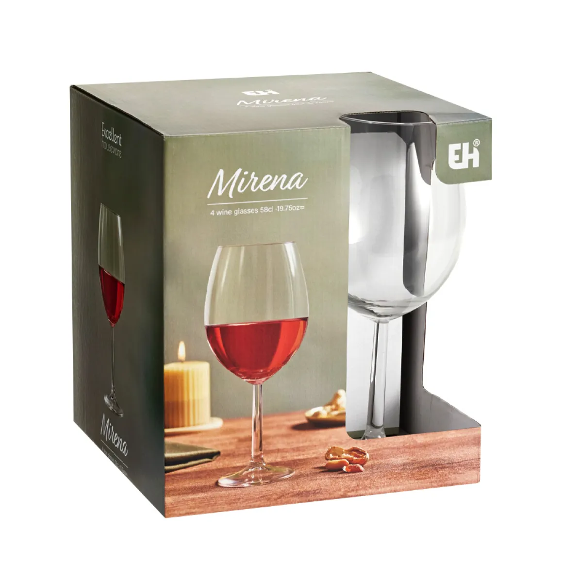 Weinglas 4er Set 580 ml
