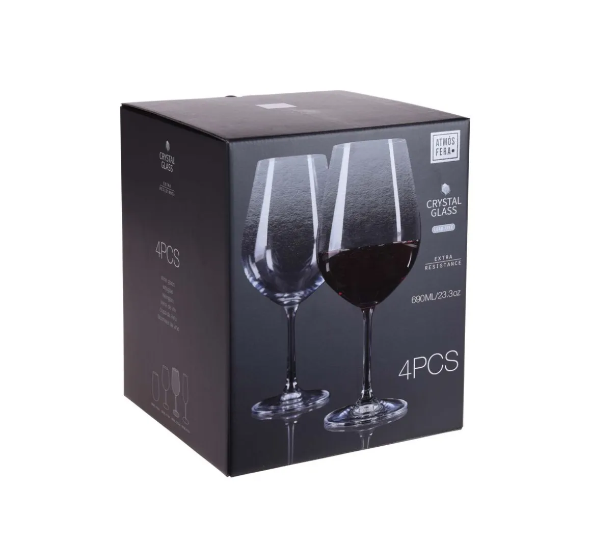 Weinglas 4er Set 690 ml