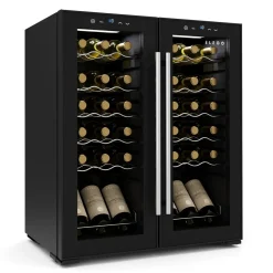 Weinkühlschrank 2 Zonen 36 Flaschen