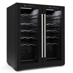 Weinkühlschrank 2 Zonen 36 Flaschen