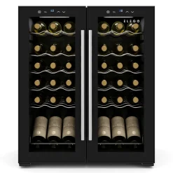 Weinkühlschrank 2 Zonen 36 Flaschen