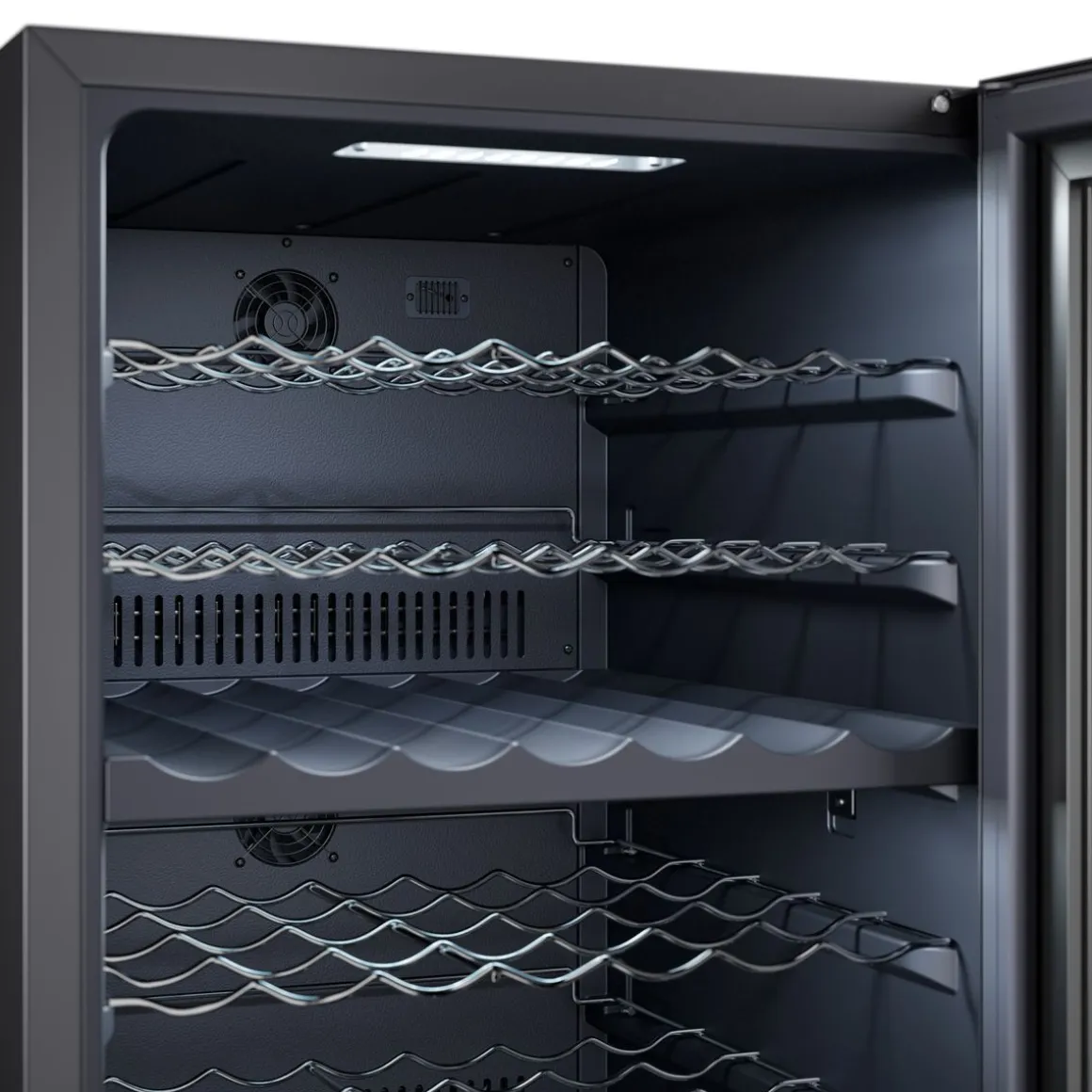 Weinkühlschrank 2 Zonen 52 Flaschen