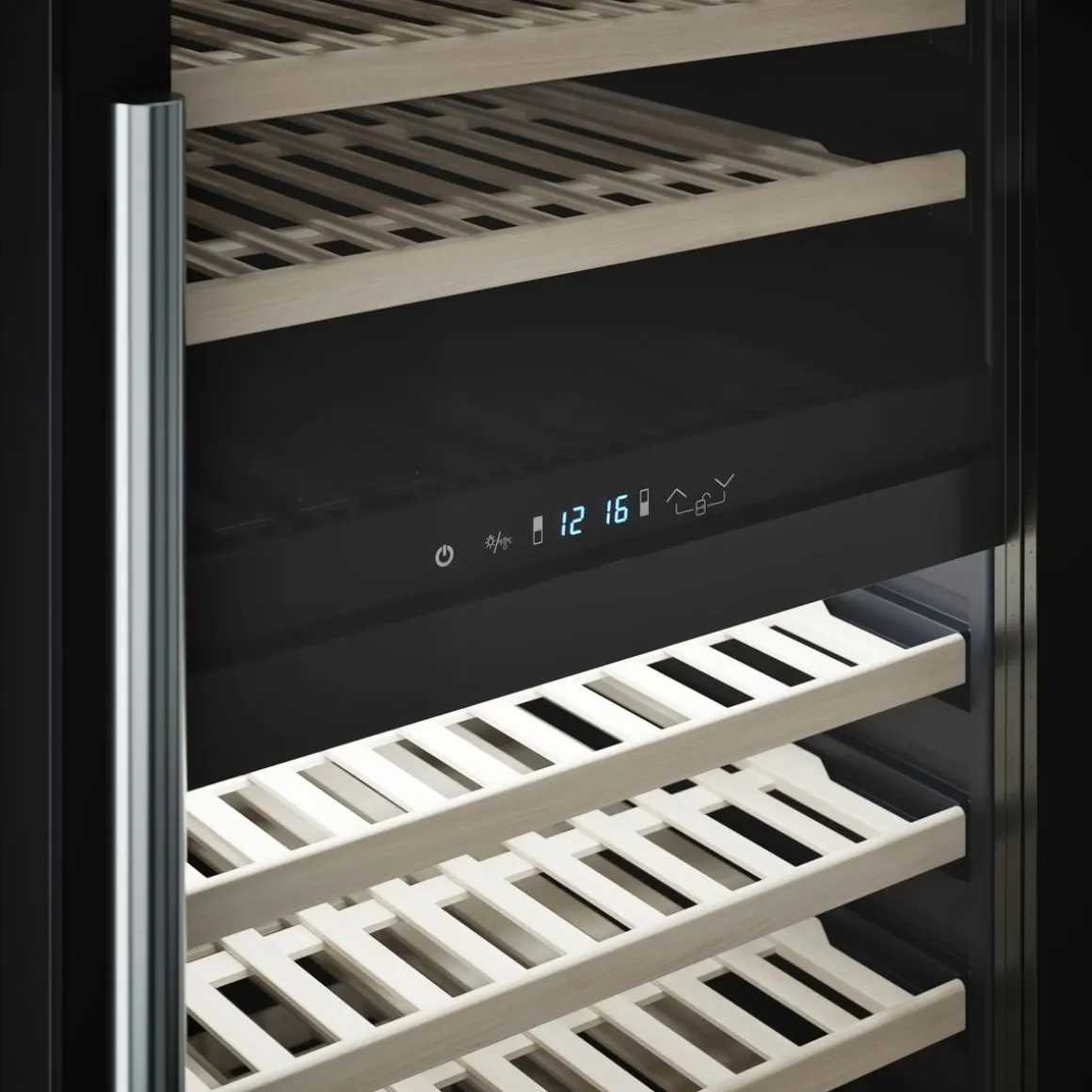 Weinkühlschrank 2 Zonen 163 Flaschen