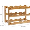 Weinregal Holz für 12 Flaschen