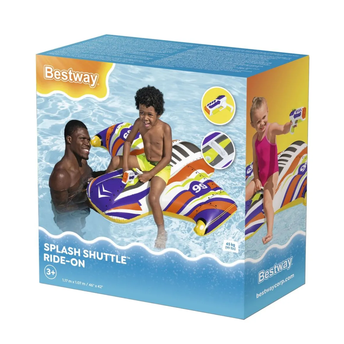 Wellenreiter Splash Shuttle 107 x 99 x 25 cm
