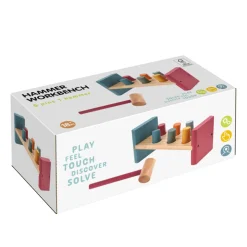 Werkbank Kinder Holz 22 x 9 cm bunt