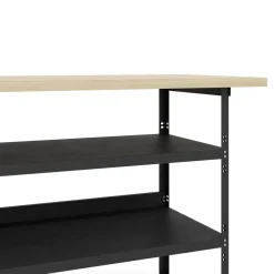 Werkbank mit 2 Ablagen 120 x 60 cm