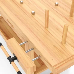 Werkbank mit Schraubstock Holz 180 x 50 cm