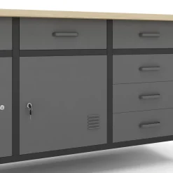 Werkbank mit Unterschrank 160 x 60 cm
