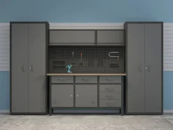 Werkbank mit Unterschrank 160 x 60 cm