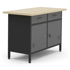 Werkbank mit Unterschrank 120 x 60 cm