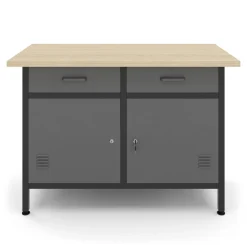 Werkbank mit Unterschrank 120 x 60 cm