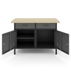 Werkbank mit Unterschrank 120 x 60 cm