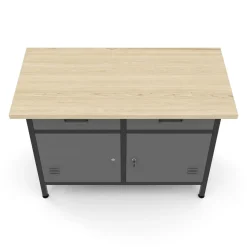 Werkbank mit Unterschrank 120 x 60 cm