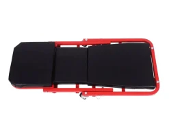 Werkstatthocker Montagerollbrett 2-in-1 schwarz